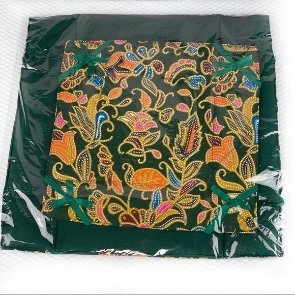 new-trdtnl Thai BatikPrint MultiUsage Bread Basket - Picture 2 of 8